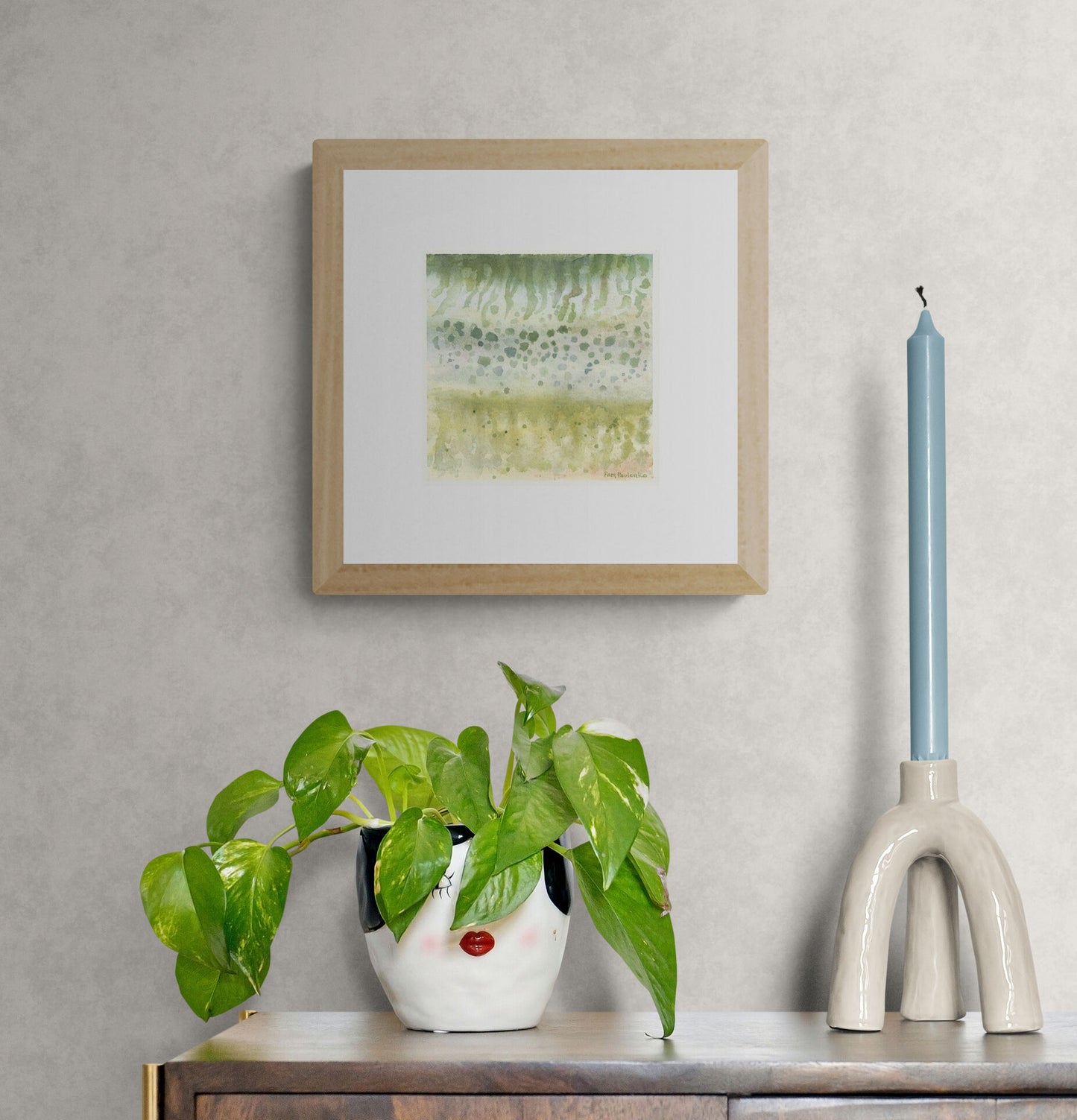 Muskellunge Colour Mashup | Original Watercolour Painting - Original Watercolour Art by Canadian Artist Pamela Paulenko, painting Ontario wildlife